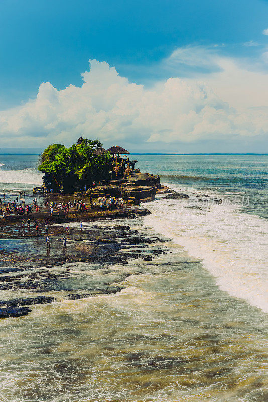 Pura Tanah Lot水庙，巴厘岛，印度尼西亚